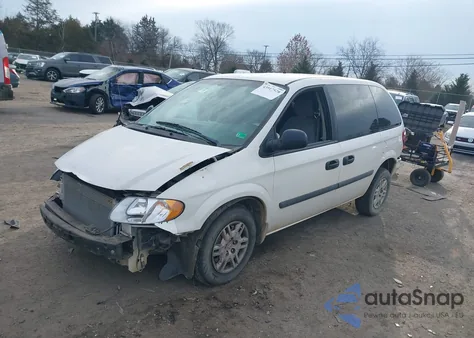 2006 Dodge Caravan Sxt z USA, uszkodzony, nr VIN 1D4GP45R36B682462